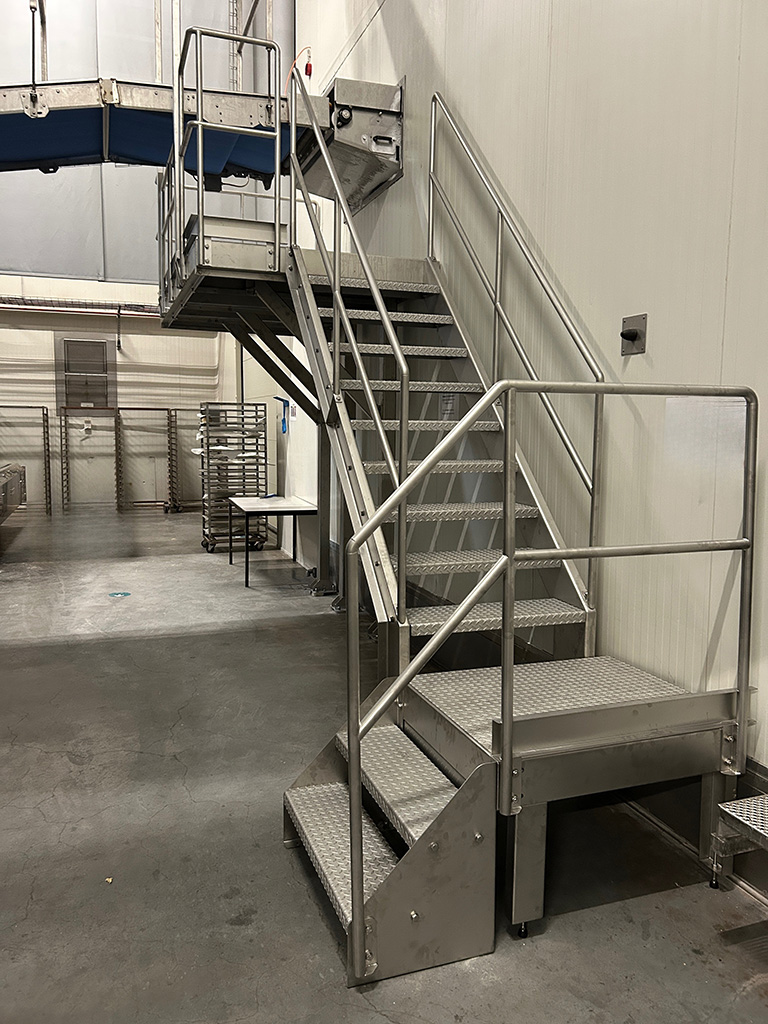 Plaatsing bordes - maatwerk in de voedingsindustrie 